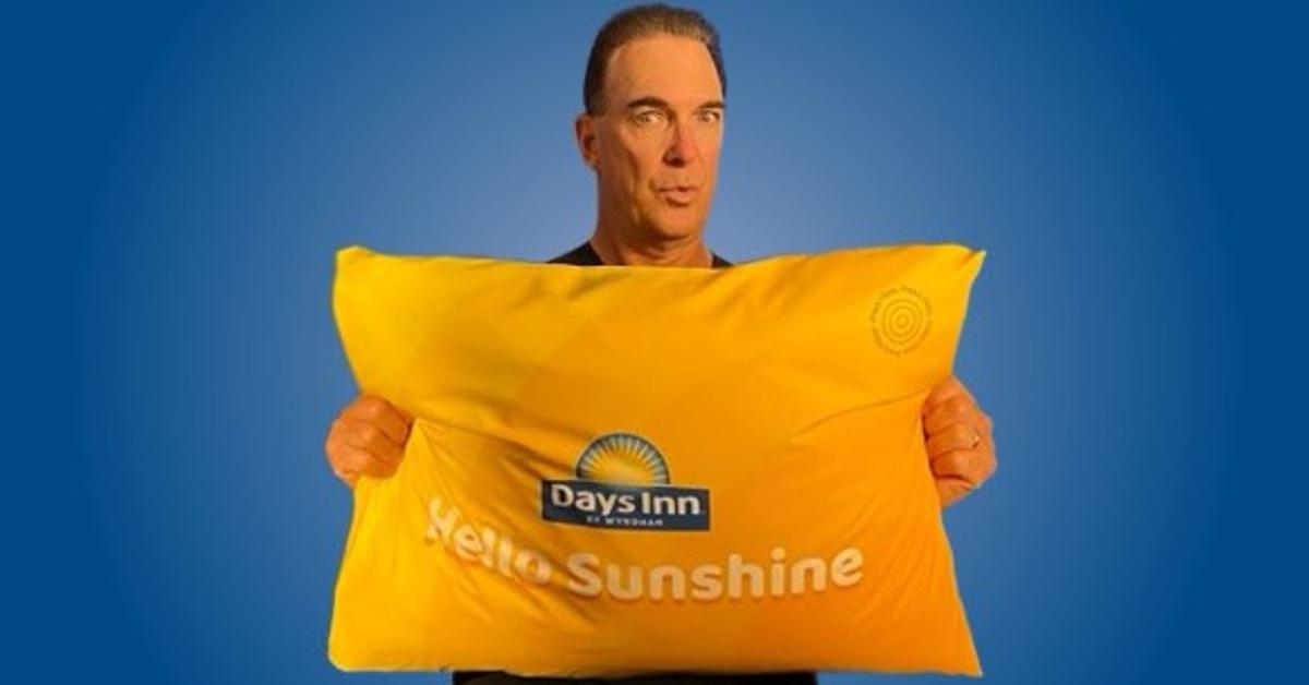 Patrick Warburtom Complimentary Pillow