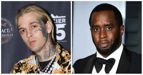 Aaron Carter and Diddy.