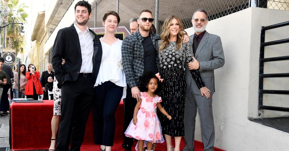 Rita Wilson Et Tom Hanks Enfants