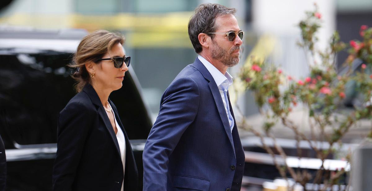 Hallie Biden and John Hopkins Anning II arrive for Hunter Biden’s trial on June 6, 2024 