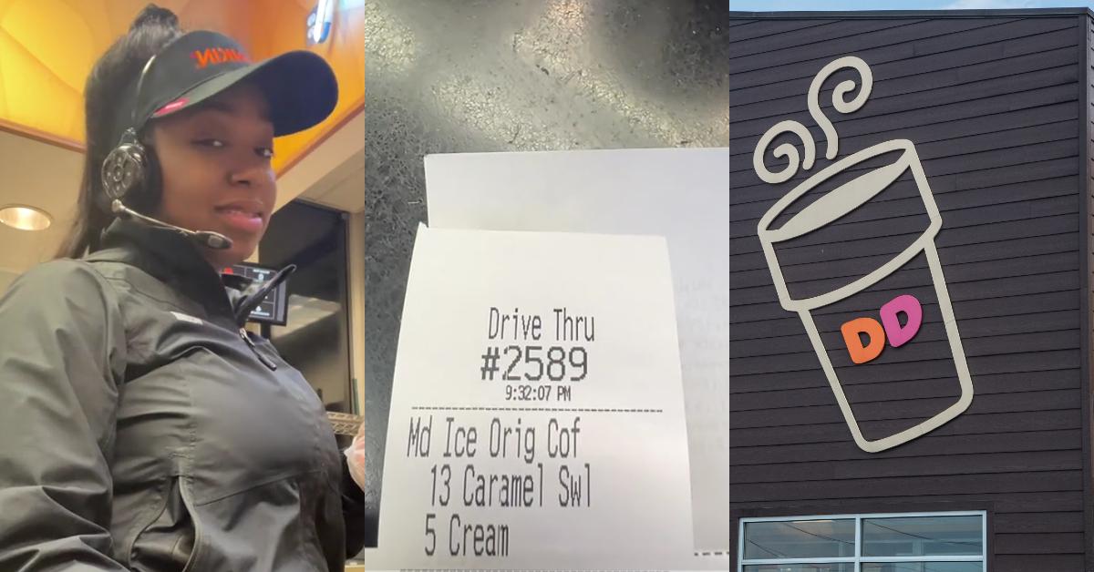 Dunkin’ Worker Highlights Customer’s “Crazy” Order in Viral Clip