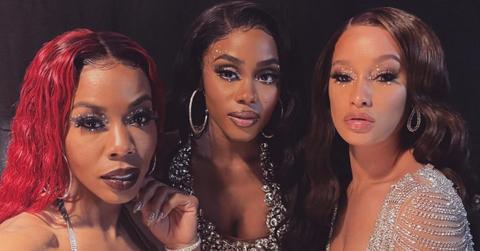 (l-r): Brandee Evans as Mercedes, Shannon Thornton as Keyshawn, and Elarica Johnson as Autumn Knight