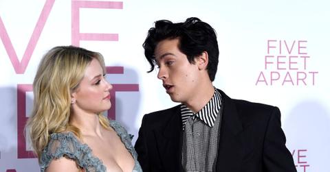 (l-r): Lili Reinhart and Cole Sprouse