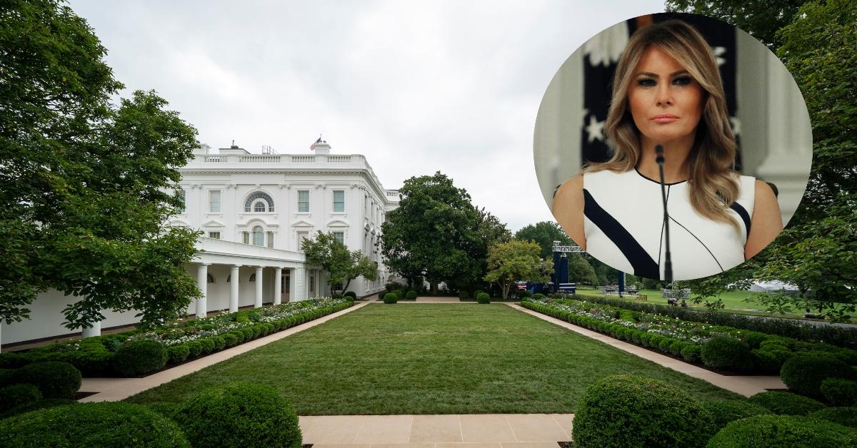 Melania Trump Is Facing Backlash For Her Underwhelming White Rose Garden Renovation - usa the white house washington d c roblox
