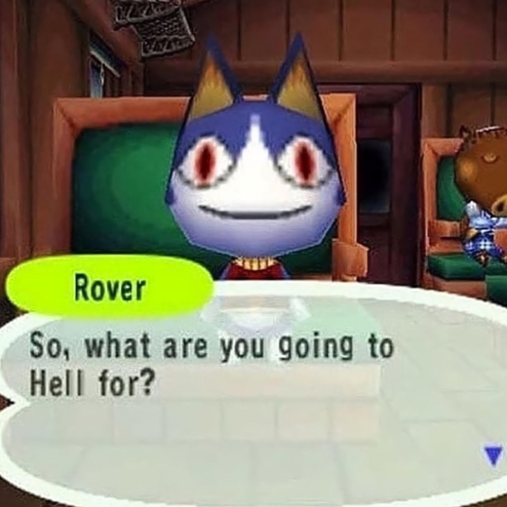 rover animal crossing plush