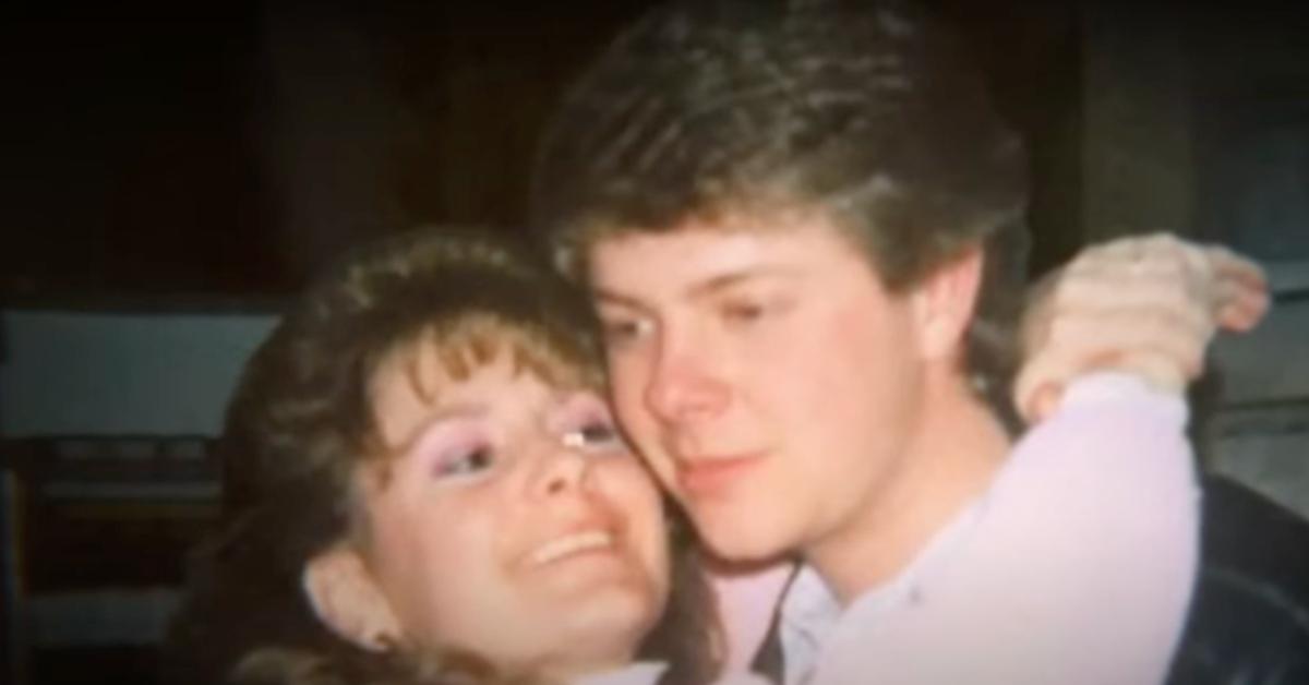 Pamela Smart and Greggory Smart hug