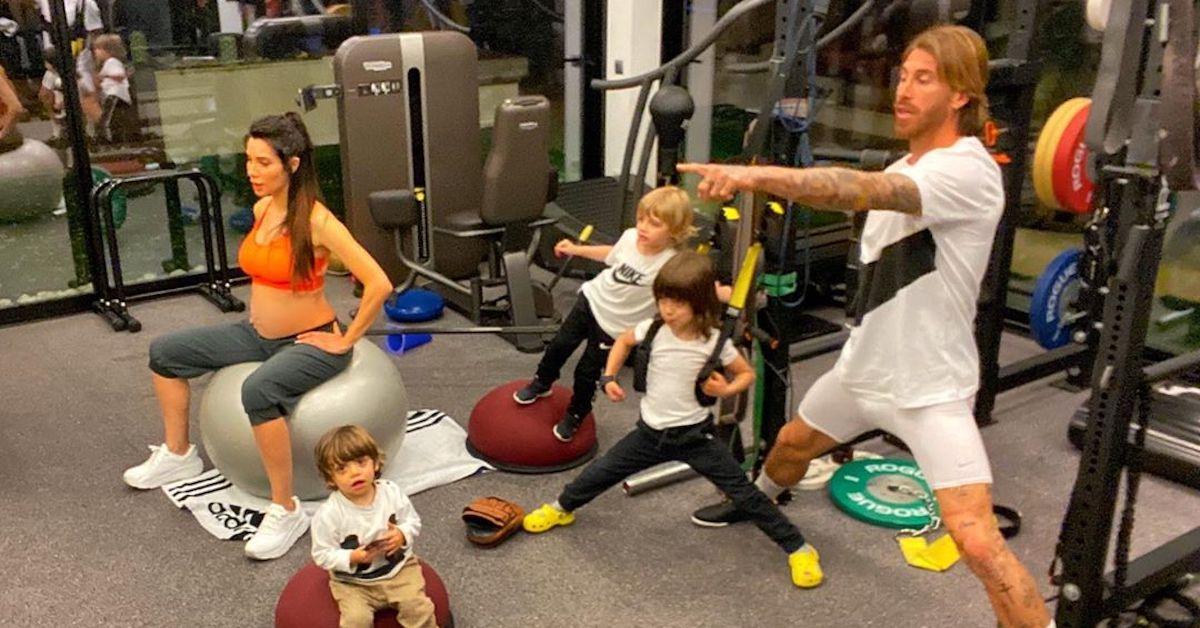 sergio ramos kids wife workout