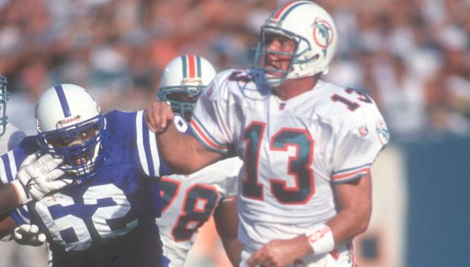 Dan Marino against the Indianapolis Colts in 1995