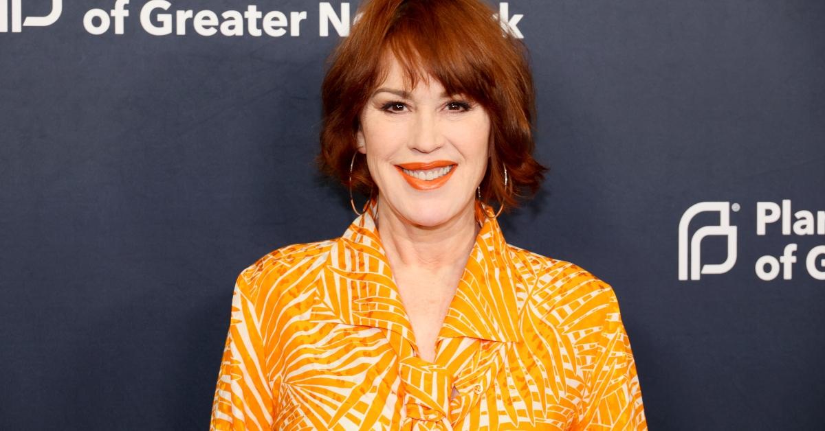 Molly Ringwald at a Planned Parenthood event