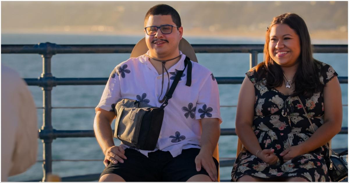 Love on the Spectrum Season 4 Newbie Dylan Aguilar on a date