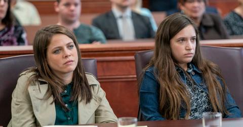 (L-R) Olivia Luccardi (Lily Day), Gideon Adlon (Mariah Day)