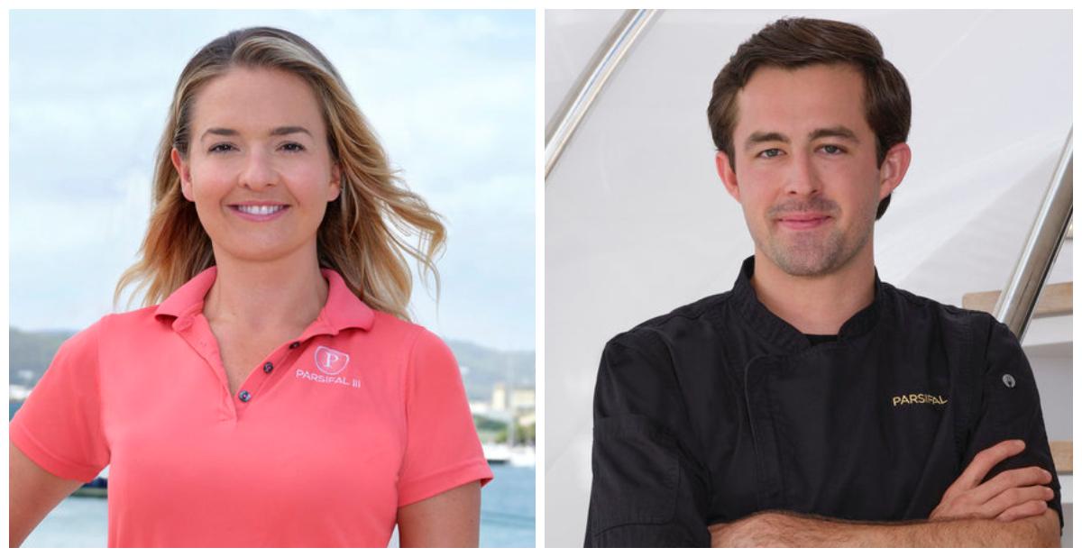 Daisy Kelliher and Cloyce Martin from Season 5 of 'Below Deck Sailing Yacht.'