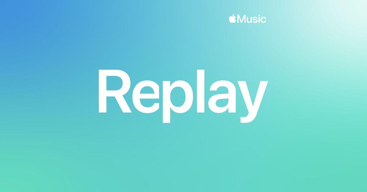 The Apple Replay logo in 2024. 