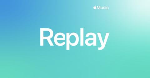 The Apple Replay logo in 2024.