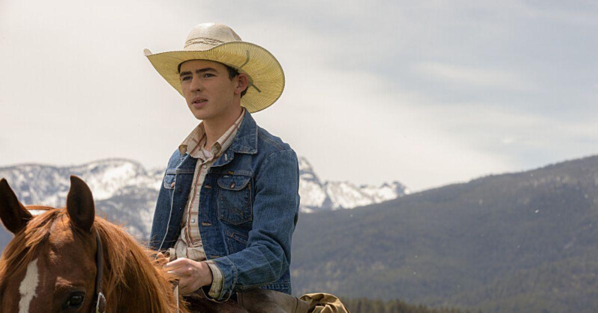 Finn Little as Carter on 'Yellowstone'