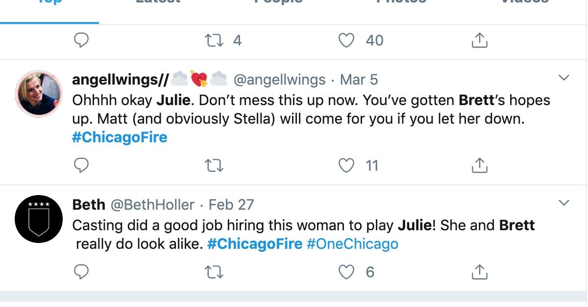 chicago fire julie