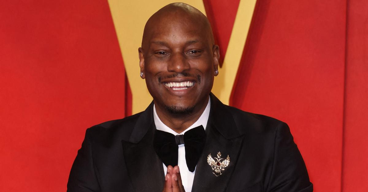 Tyrese Gibson in 2024 attending a Vanity Fair event.