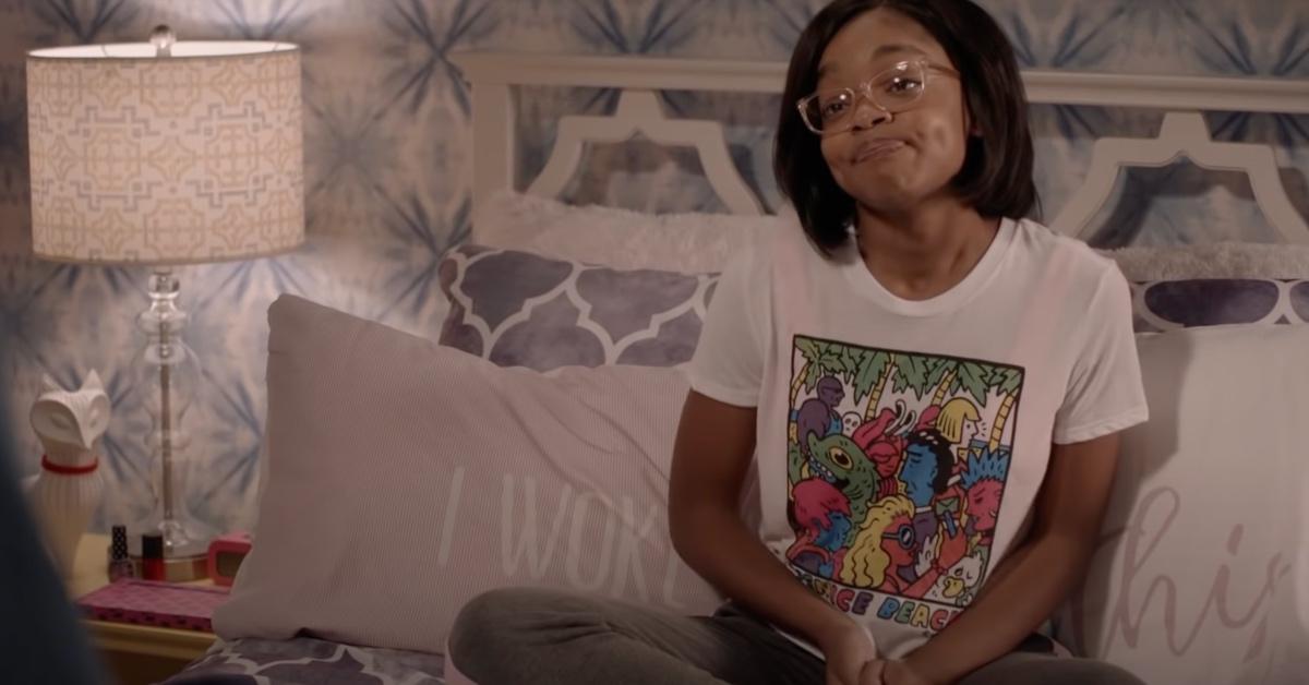 Marsai Martin playing Diane on 'black-ish'