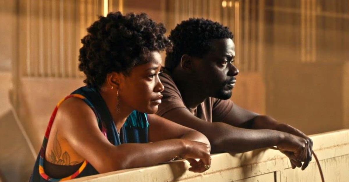 Keke Palmer and Daniel Kaluuya in 'Nope'