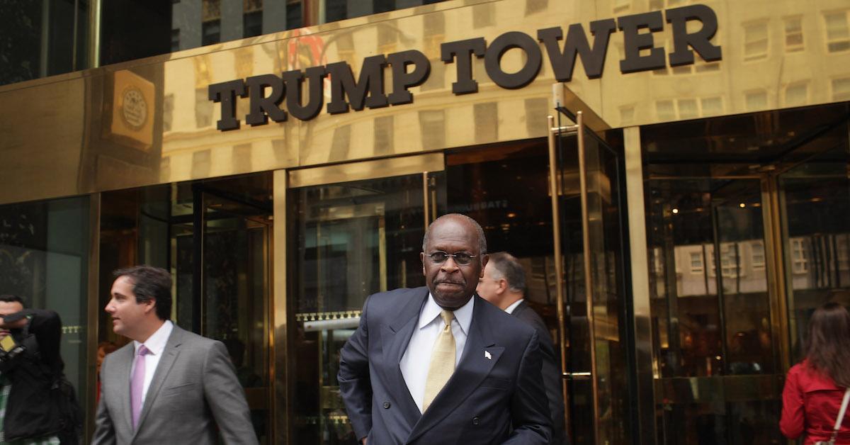 herman cain trump