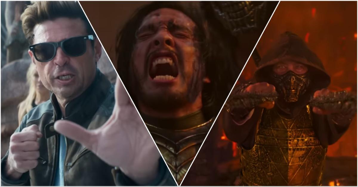 Character Collage from Mortal Kombat Trailer