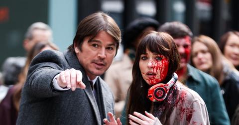 Josh Hartnett and Dakota Johnson film for the movie adaptation of Colleen Hoover's book 'Verity'