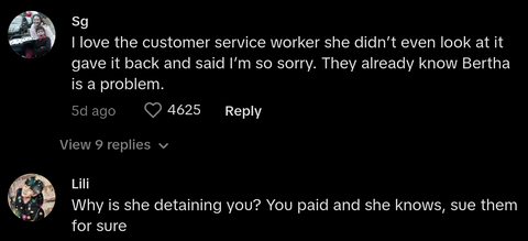 Walmart Worker Tries to Stop Mom from Buying Clearance Items