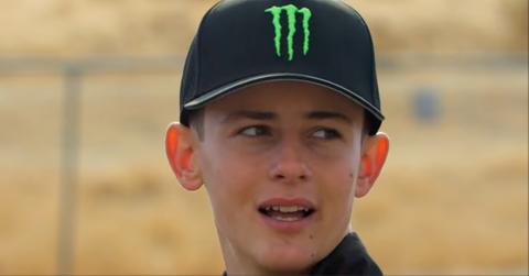 Aidan Zingg talks about motocross racing.