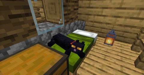 Cats in 'Minecraft'