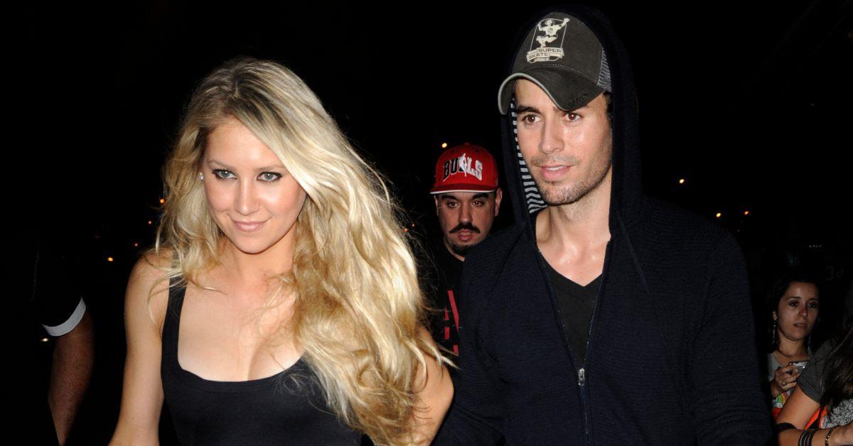 Anna Kournikova and Enrique Iglesias together in 2010.