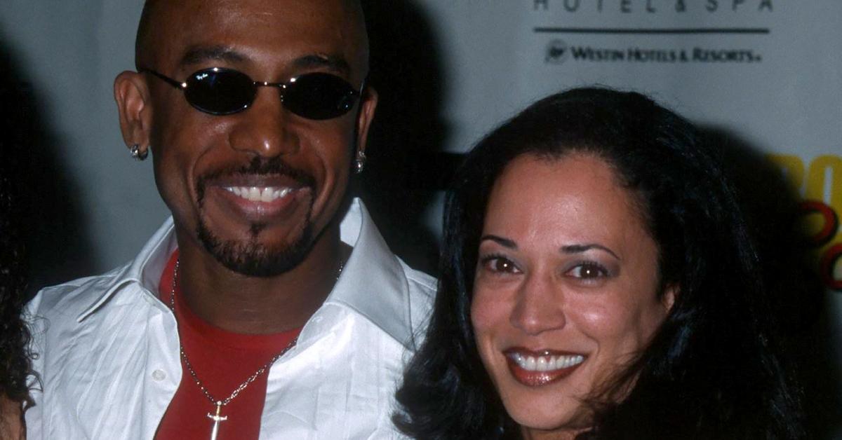 (l-r): Montel Williams and Kamala Harris