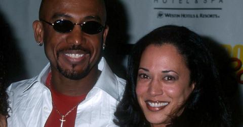 (l-r): Montel Williams and Kamala Harris