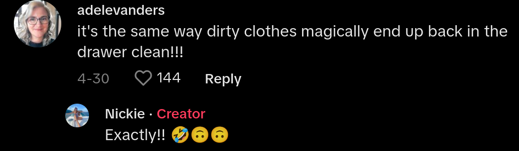 tiktok comments about oblivious husbands