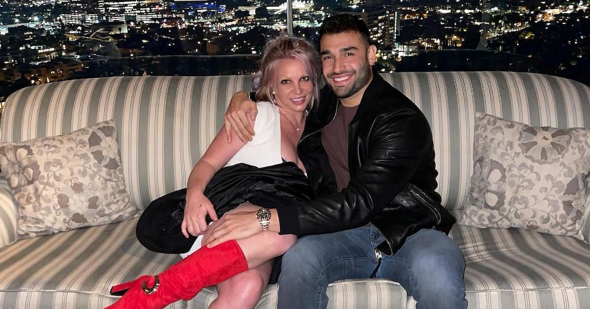 Sam Asghari and Britney Spears