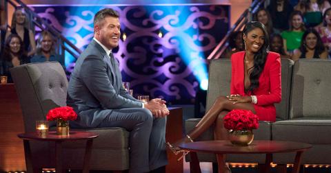 Jesse Palmer and Charity at the 'Men Tell All'
