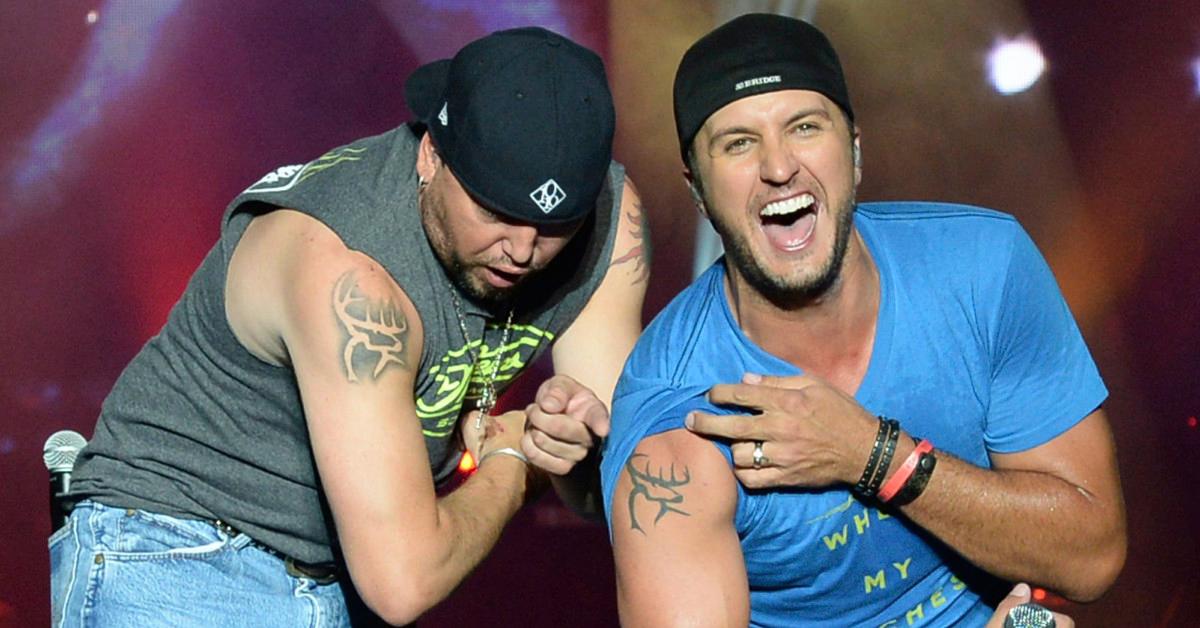 How many tattoos does luke bryan have