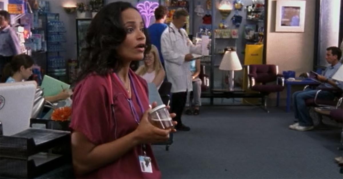 scrubs carla urine sample