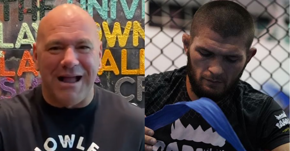 dana white and khabib nurmagomedov