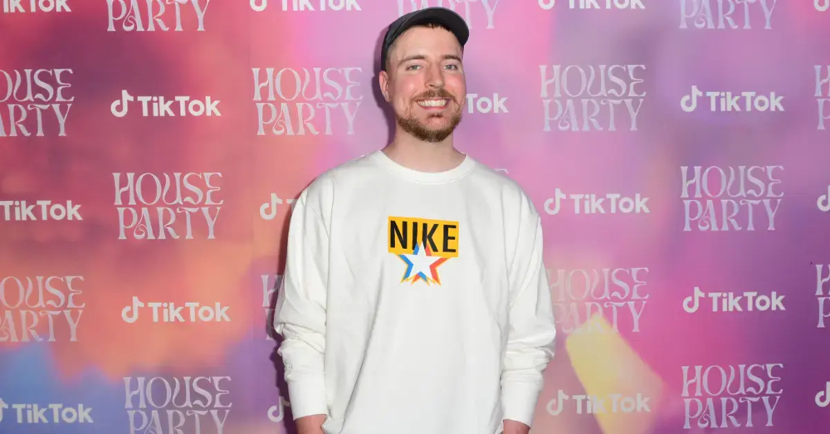 MrBeast at a TikTok House Party event