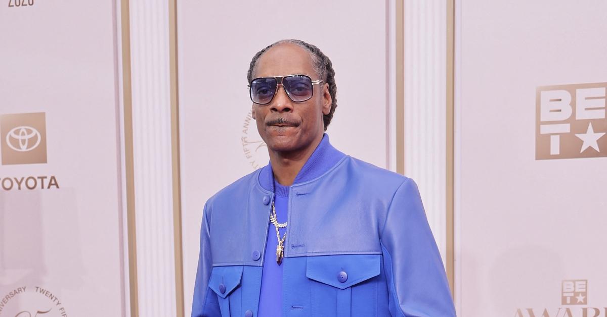 Snoop Dogg at the BET Awards in 2025