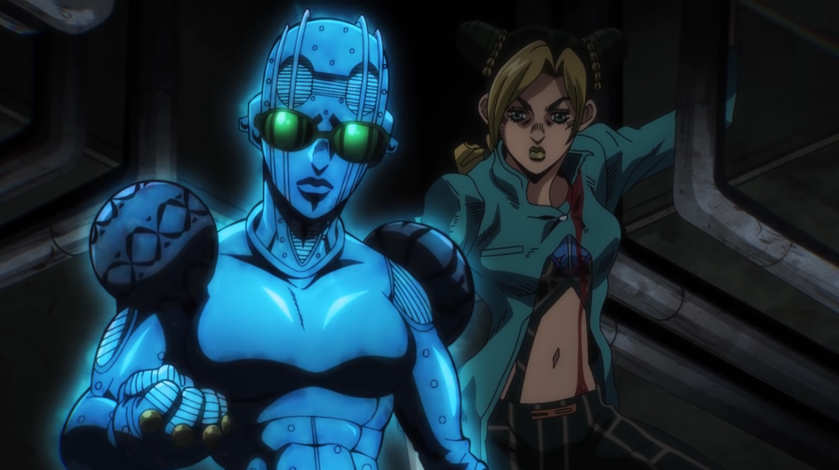 Jolyne Kujo & Stone Free from Stone Ocean Opening