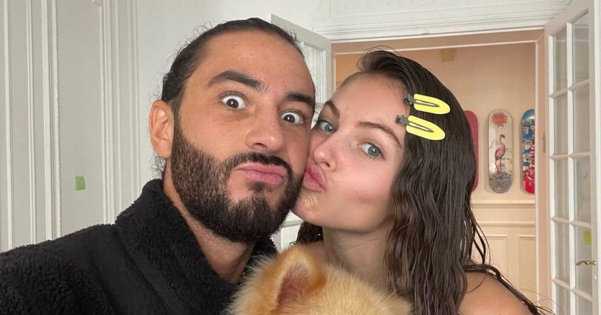 Ben Attal and Thylane Blondeau