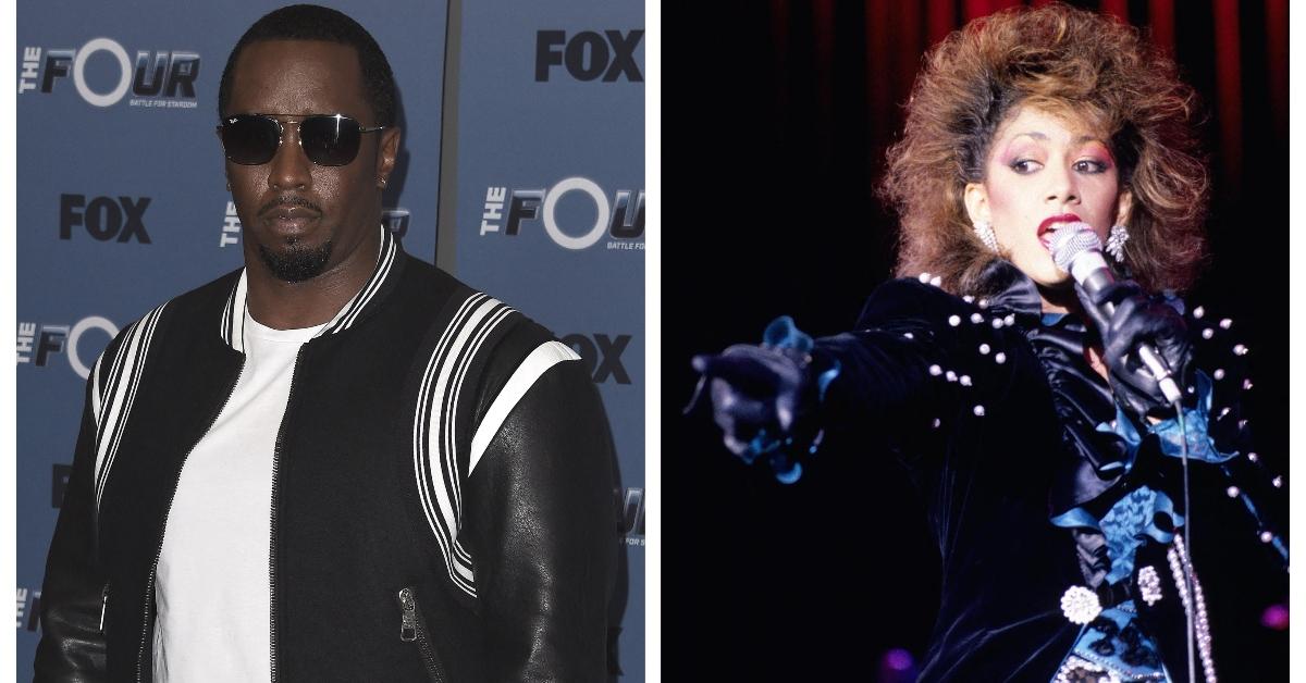 (L-R): Sean "Diddy" Combs; Sheila E.
