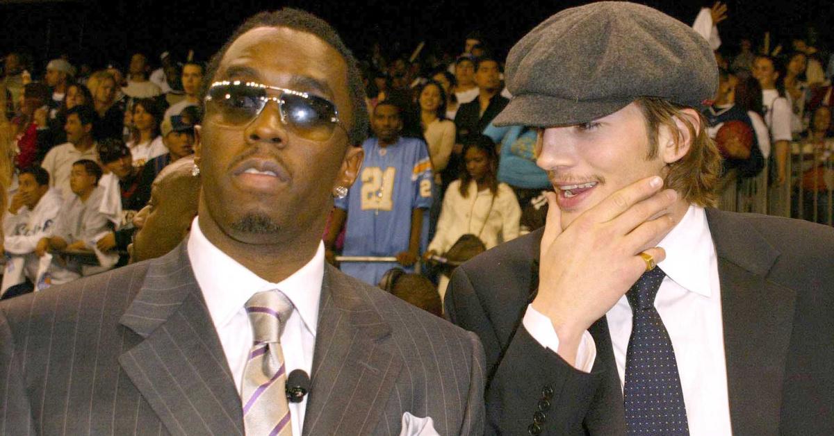 sean diddy combs ashton kutcher friendship