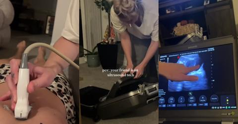 Woman's Ultrasound Party Goes Viral