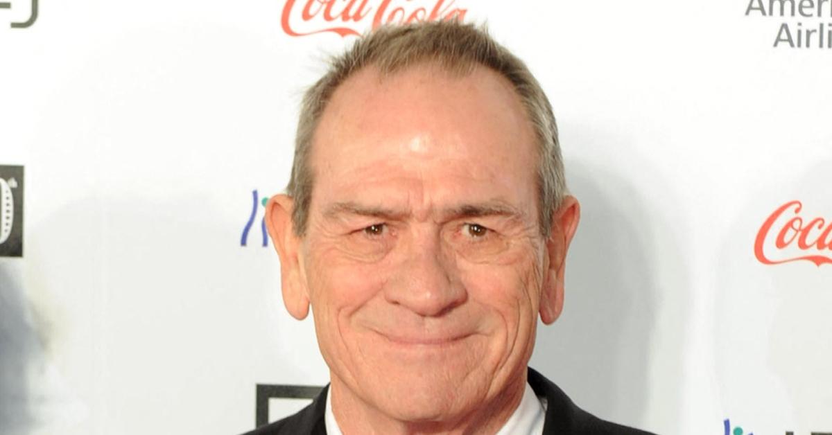 Tommy Lee Jones on the red carpet