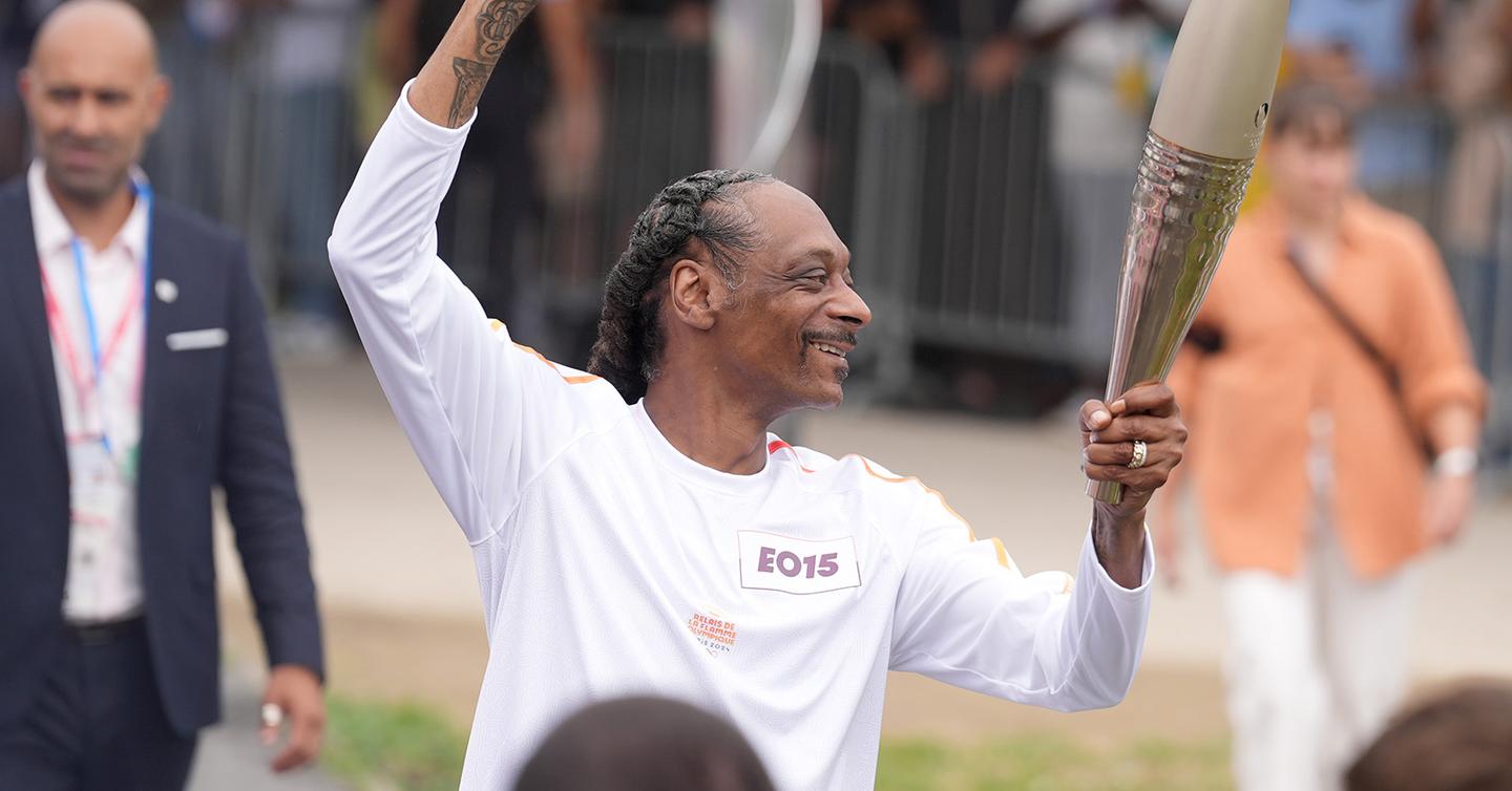 Why Did Snoop Dogg Carry the Torch at the Paris Olympics?