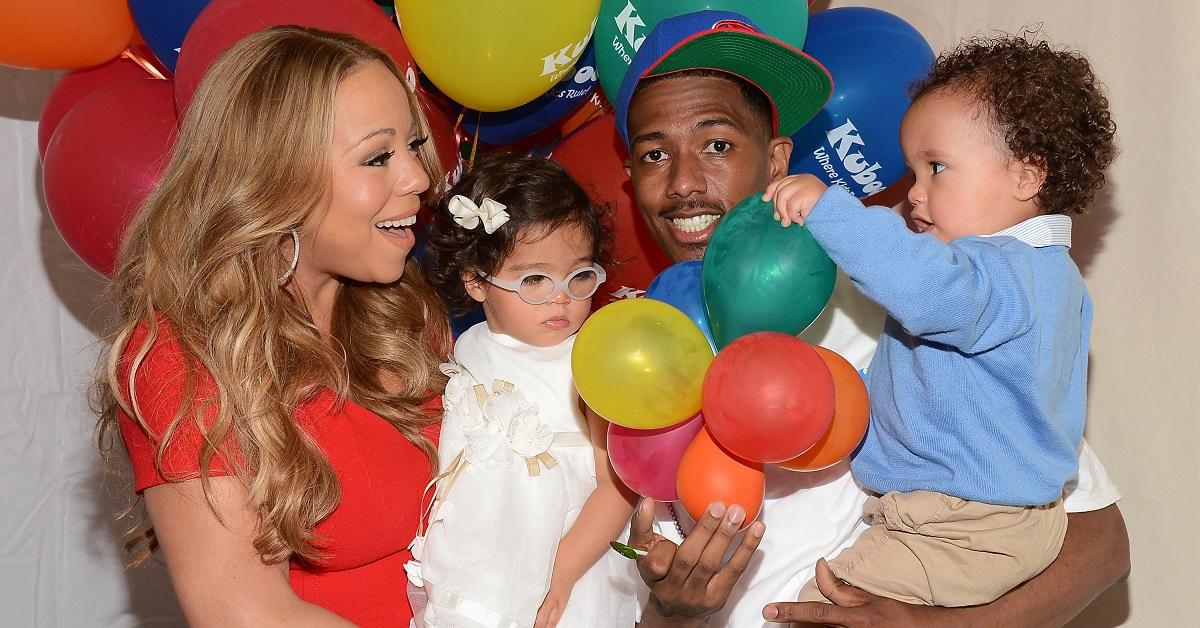 Mariah Carey and Nick Cannon with their twins