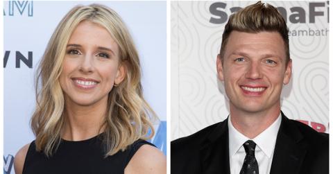 (L-R): Melissa Schuman; Nick Carter