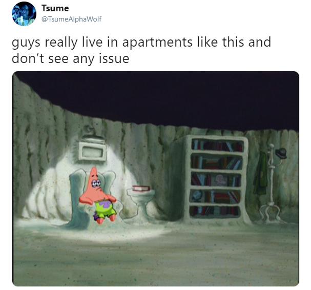 People Horrified With "How Guys Live" Turn It into a Meme